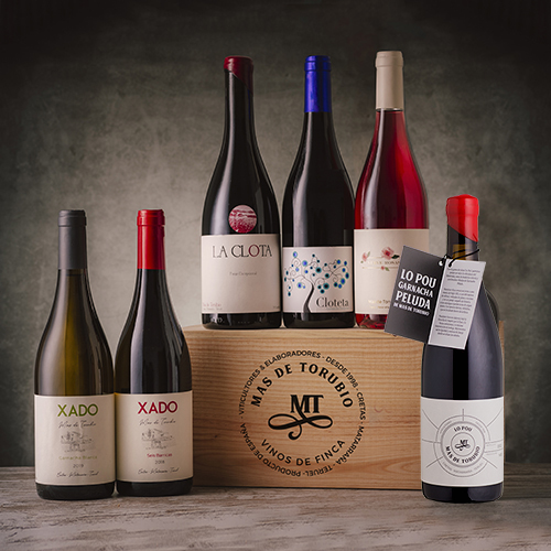 Colección Mas de Torubio caja de vino de madera
